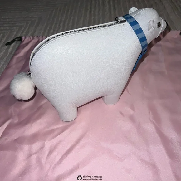 Kate Spade Polar Bear Crossbody Purse - Picture 8 of 9